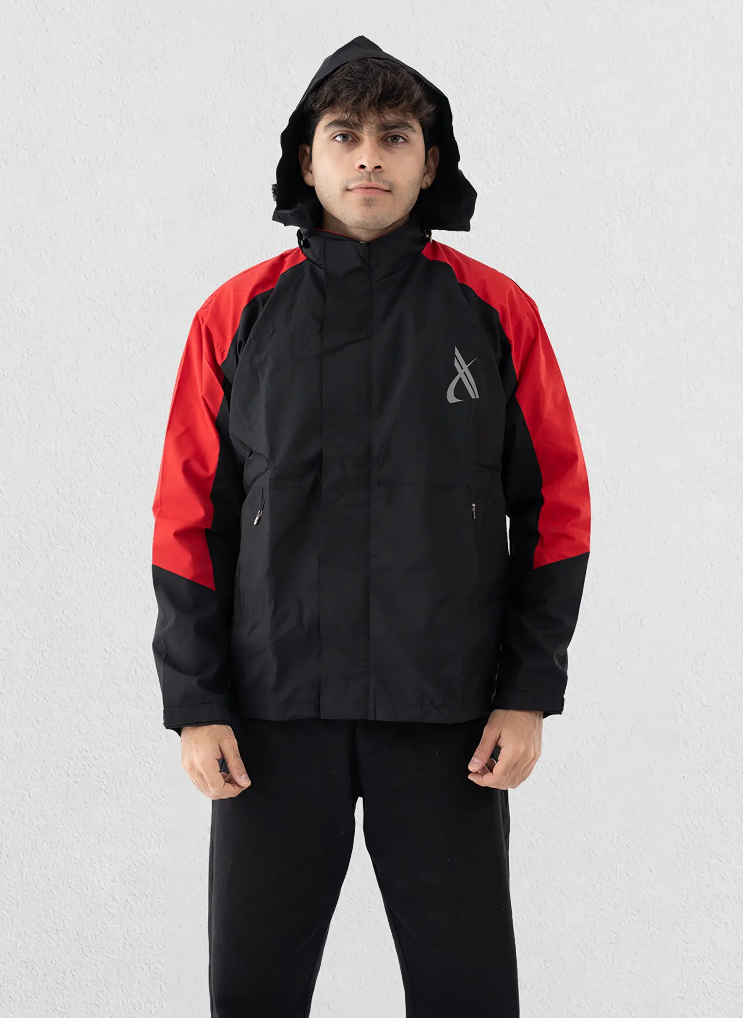Aashi Men's Color Block Warm Jacket