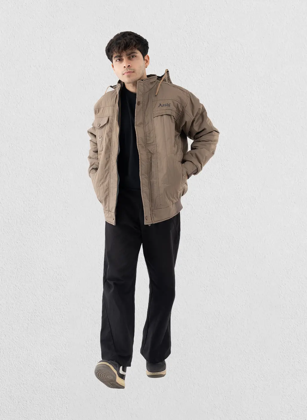 Aashi Men's Heavyweight Winter Jacket – Premium Warm Wear